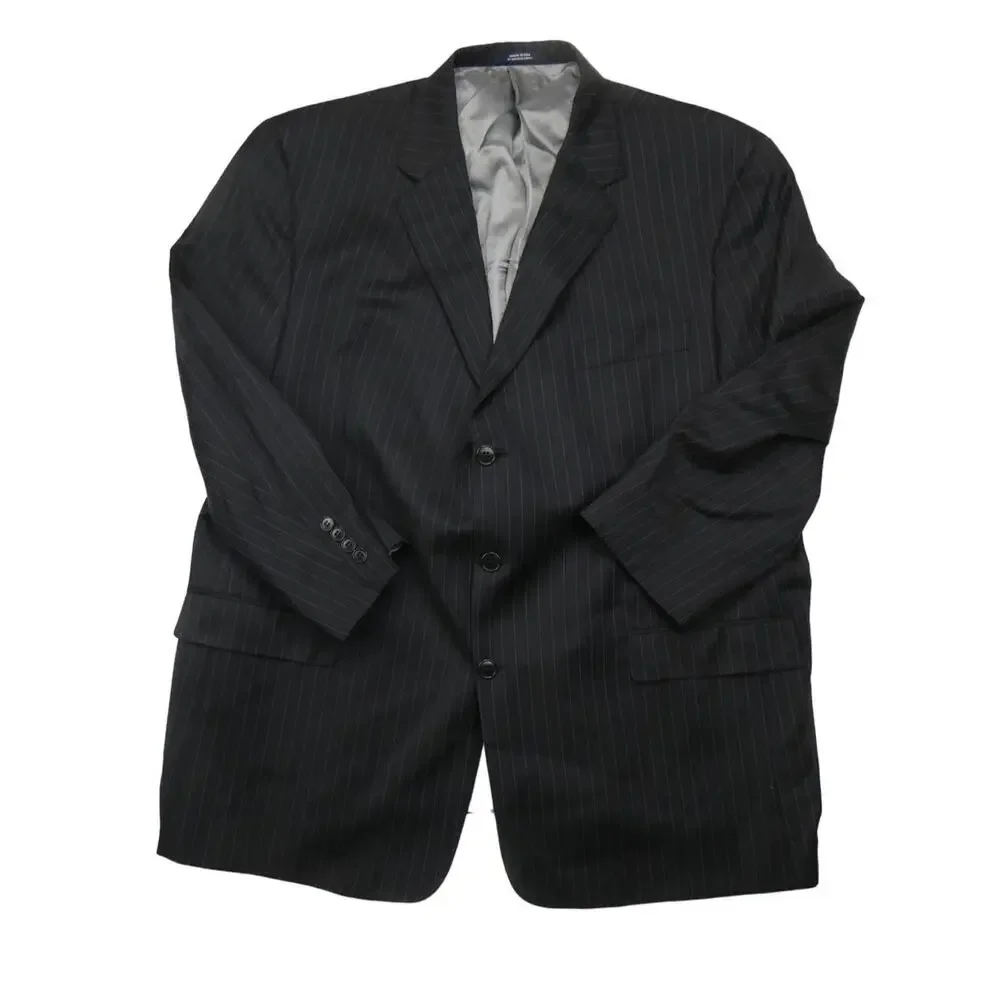 NEW Hart Schaffner Marx sport coat, Dilliard's, size: 50R, black pinstripe